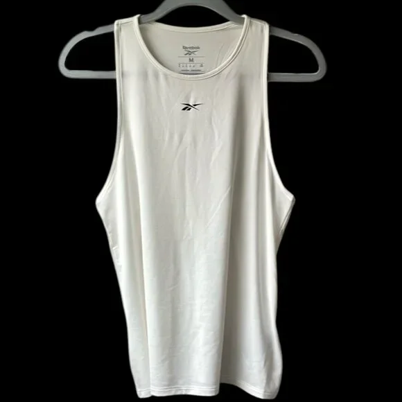 NWOT Reebok Racerback Tank Top Athletic Workout Shirt Size M - Picture 1 of 7